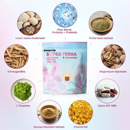 Nouriu® Super Yerba | Yerba Mate Instant Tea Powder