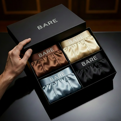 BARE Premium Silk Boxer-Elevated Comfort Every Day