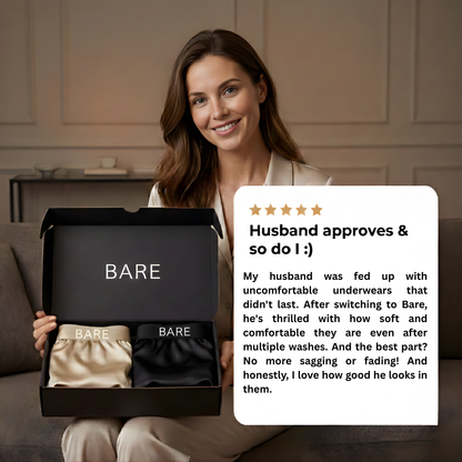 BARE Premium Silk Boxer-Elevated Comfort Every Day