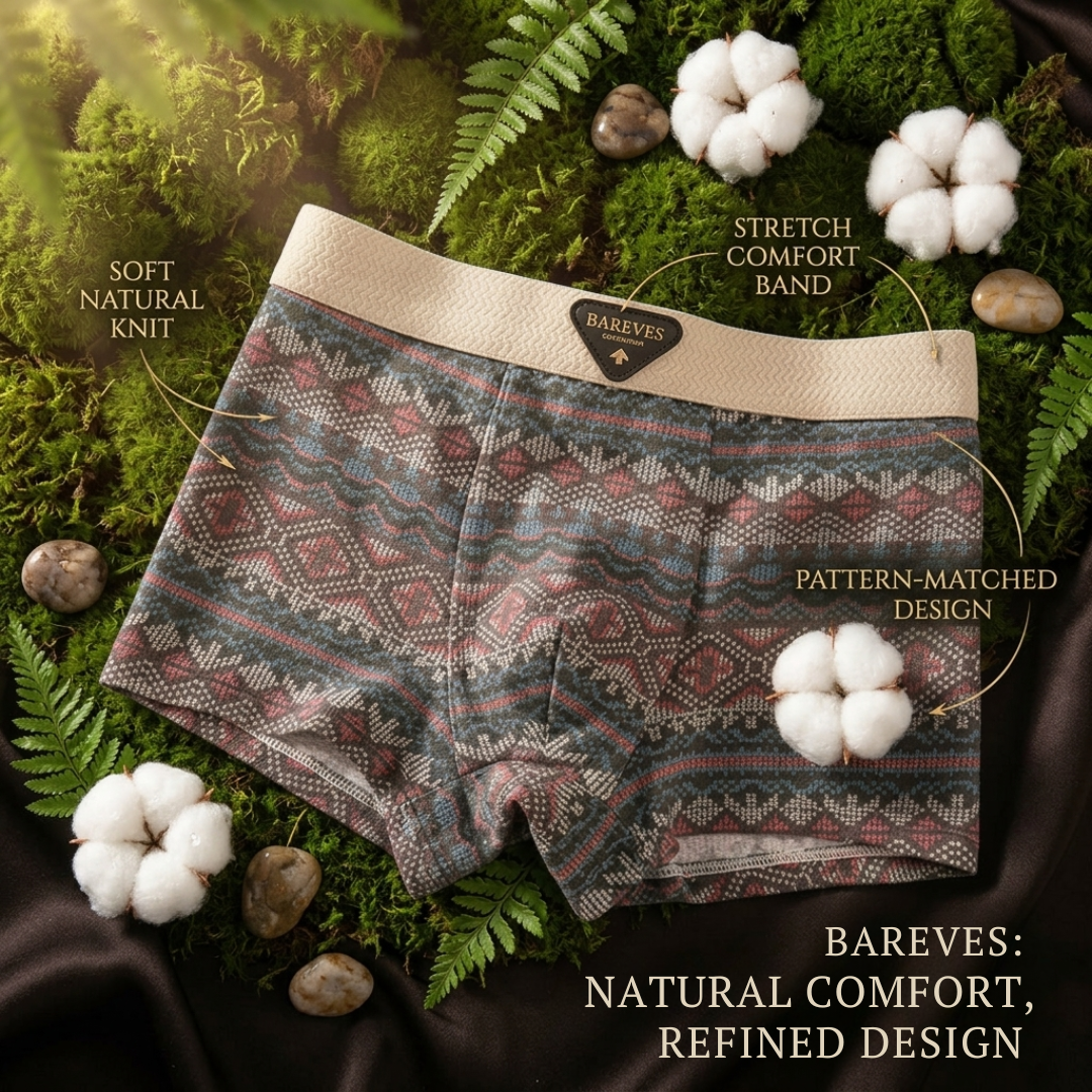 Bareves Retro Boxer Cotton Brief